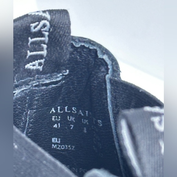 NWOB ALLSAINTS Men's Eli Pull On Chelsea Boots, Size EU 41 / US 8 - Picture 12 of 14